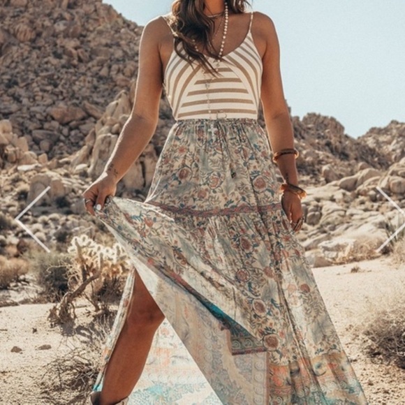 spell oasis maxi dress
